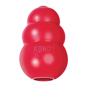 קונג קלאסיק KONG Classic – צעצוע לעיסה וגירוי מנטלי לכלבים