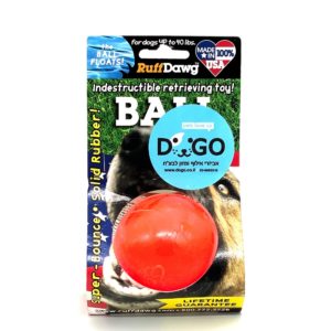 כדור ראף דוג עמיד במיוחד עם אחריות