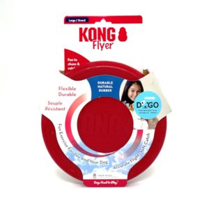 KONG Flyer – קונג פלייר פריזבי רך ועמיד לכלבים