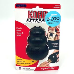 קונג אקסטרים KONG Extreme – צעצוע לעיסה אולטרה-עמיד לכלבים חזקים