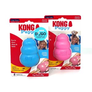 KONG Puppy – קונג קלאסי גורים - צעצוע לעיסה רך לגורים