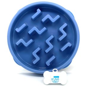 פאן פידר Outward Hound מבוך תכלת - קערת האכלה איטית - Fun Feeder Slo Bowl