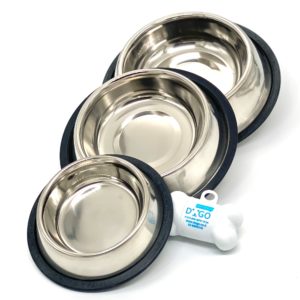 קערת נירוסטה עם גומי