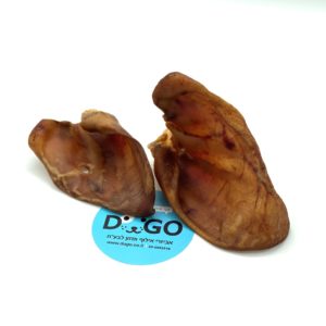 אוזן חזיר מיובשת ללעיסה - טבעי