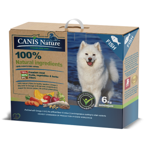 קאניס נייצ'ר דגים מזון טבעי לכלבים