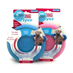 KONG Puppy Flyer – קונג פריזבי רך במיוחד לגורי כלבים