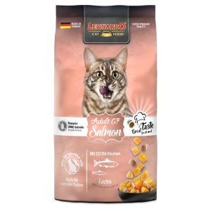 Leonardo Adult GF Salmon  – לאונרדו סלמון מזון יבש ללא דגנים לחתולים בוגרים