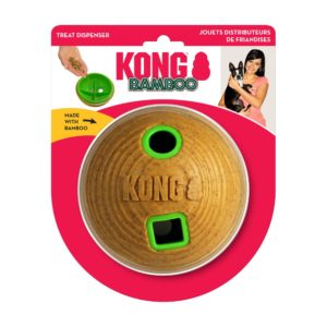 קונג Kong Bamboo Feeder Ball דיספנסר חטיפים