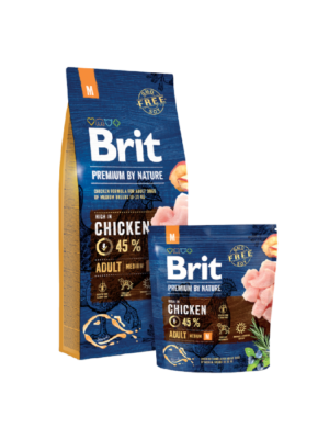 בריט אדולט עוף 15 ק"ג Brit Adult Chicken