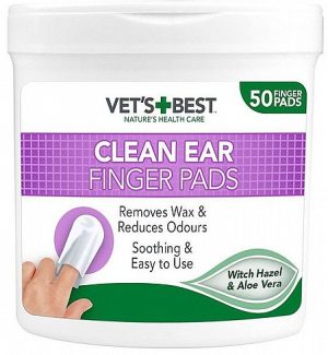 מגבונים לאוזניים לכלבים וטס בסט