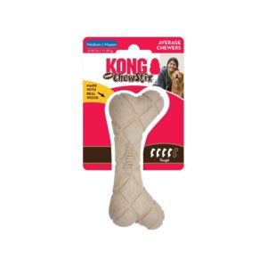 עצם ירך ללעיסה מעץ טבעי Kong ChewStix Femur