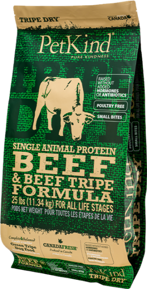 פטקיינד בקר לגזע קטן ללא דגנים - על בסיס קירשה PETKIND