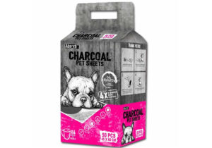 פדים לגורים 6 שכבות - עם פחם פעיל ובמבוק