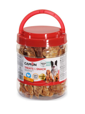 צנצנת 500 גרם ג'רקי עוף 100% טבעי CAMON