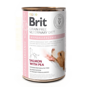 בריט מזון רפואי רטוב היפואלרגני לכלבים הסובלים מאלרגיות