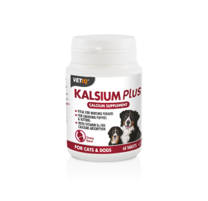 תוסף קלציום לכלבים וחתולים לכל שלבי החיים - VETIQ
