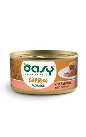 אואסי שימורי מוס CAPRICE סלמון לחתולים בוגרים