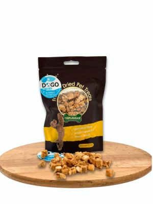 ג'אמפ אפ חטיף אילוף מיובש בהקפאה - קוביות סלמון