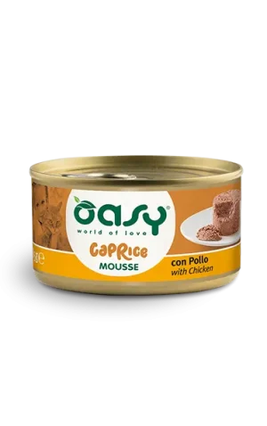 אואסי שימורים CAPRICE עוף לחתולים בוגרים