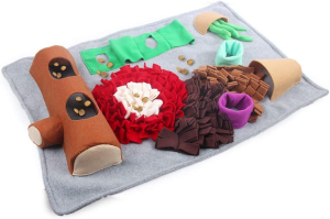 שטיח הרחה והחבאת חטיפים מלבני AFP