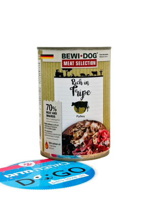 בווי דוג (BEWI DOG) – שימורים לכלב 400 גרם עשיר בקירשה