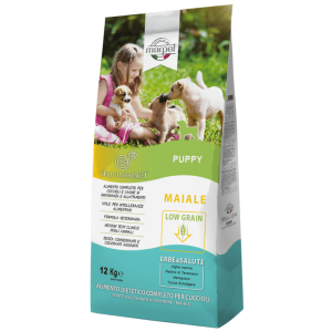 אקוליבריה חזיר מזון מופחת דגנים לגורי כלבים