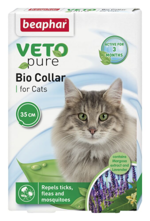 קולר פרעושים לחתול Veto Pure – Beaphar