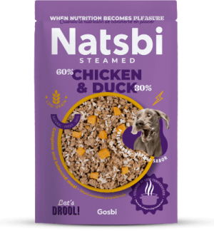 נטסבי עוף וברווז מזון טבעי מאודה 200 גרם