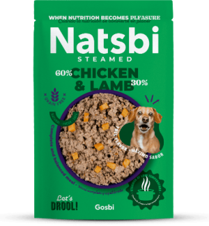 נטסבי כבש עוף מזון טבעי מאודה 200 גרם