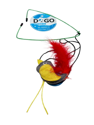 משחק ציפור משולב נוצה לחתול Pets Project