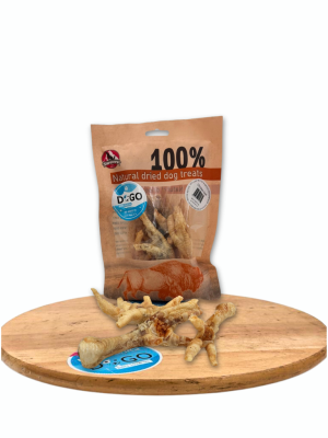 קרניבור (Carnivore) - רגלי עוף מיובשות 100 גרם | חטיף טבעי ועשיר בגלוקוזמין למפרקים