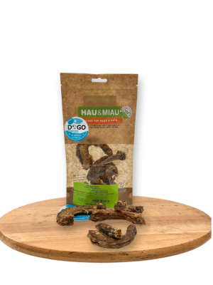 האו ומיאו חטיף טבעי - גרונות עוף מיובש 70 גרם