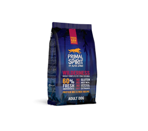 פרימל ספיריט חטיף אילוף בשרים טריים ואורז - WILDERNESS אריזת חיסכון 1 ק''ג -מזון מלא