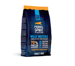 פרימל ספיריט חטיף אילוף דגים טריים ואורז - WILD WATERS אריזת חיסכון 1 ק"ג - מזון מלא