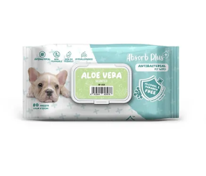 מגבונים אנטיבקטריאליים AbsorbPlus אלוורה