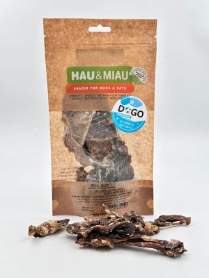 האו ומיאו חטיף תעסוקה טבעי - חטיף ג'רקי בקר 70 גרם