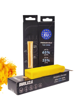 עצם חלב יאק בארק BARK - בתוספת כורכומין