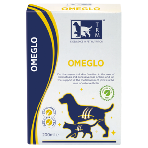 שמן פשתן OMEGLO לכלבים וחתולים