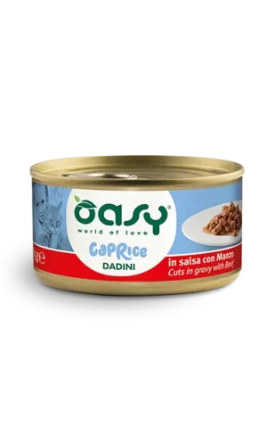 אואסי שימורים ציר CAPRICE DADINI קוביות בקר ברוטב