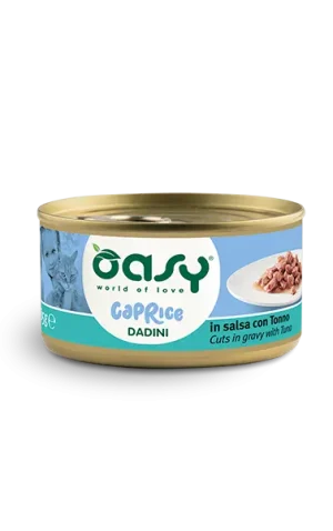 אואסי שימורים ציר CAPRICE DADINI קוביות טונה ברוטב