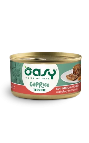 אואסי שימורים מוס CAPRICE TERRINE בקר וגזר