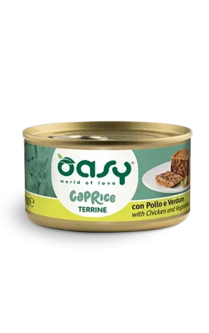 אואסי שימורים מוס CAPRICE TERRINE עוף וירקות