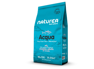 נטוראה מזון לכלבים על בסיס טונה לכל שלבי החיים 12 ק"ג – Naturea Acqua