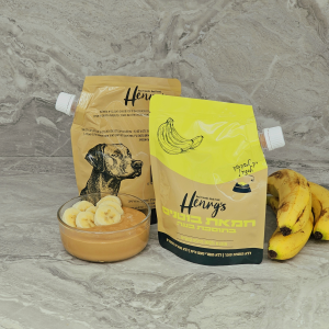 הנריס חמאת בוטנים טבעית בתוספת בננה