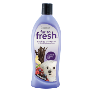 סרג'נט שמפו לכלבים עם פרווה לבנה FUR SO FRESH