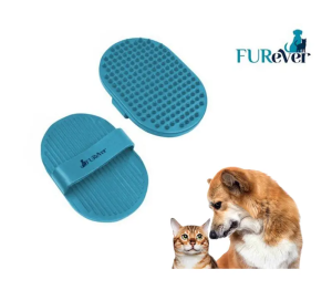מברשת גומי לכף היד לכלב ולחתול FUREVER