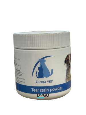 אולטרה וט - תוסף תזונה למניעת כתמי דמעות (100 גרם) Ultra Vet Tear Stain Powder