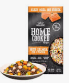 הום קוק מזון טבעי לכלבים בטעם סלמון 375 גרם– Absolute Holistic Home Cooked