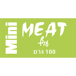 מיט מיני עוף נקי - מזון טבעי קפוא - 100 גרם