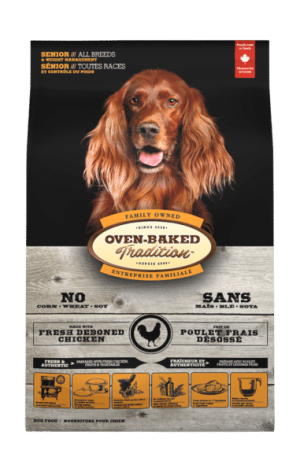 Oven Baked Tradition – אובן בייקד לכלבים סניור/לייט על בסיס עוף 11.34 ק"ג